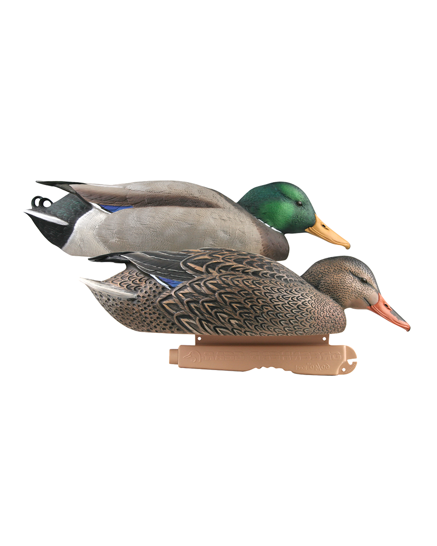 GHG Pro-Grade Mallard Surface Feeder Decoys – Banded