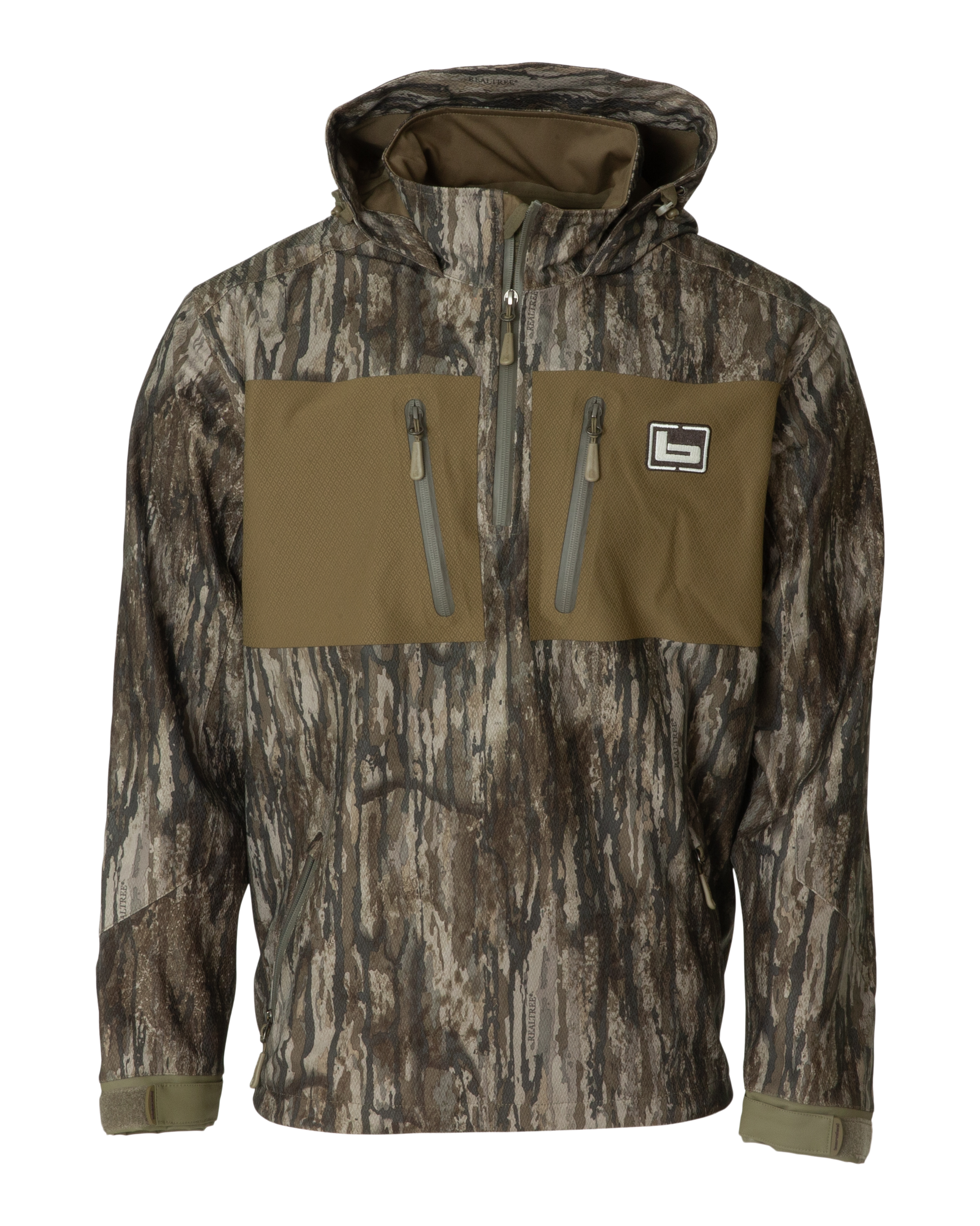 Banded pullover jacket sale