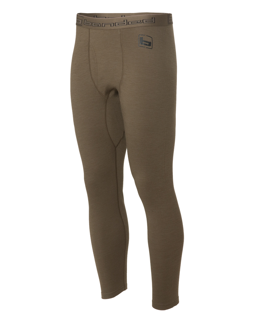 Merino.tech Merino Wool Base Layer Mens Bottom Pants 100% Merino