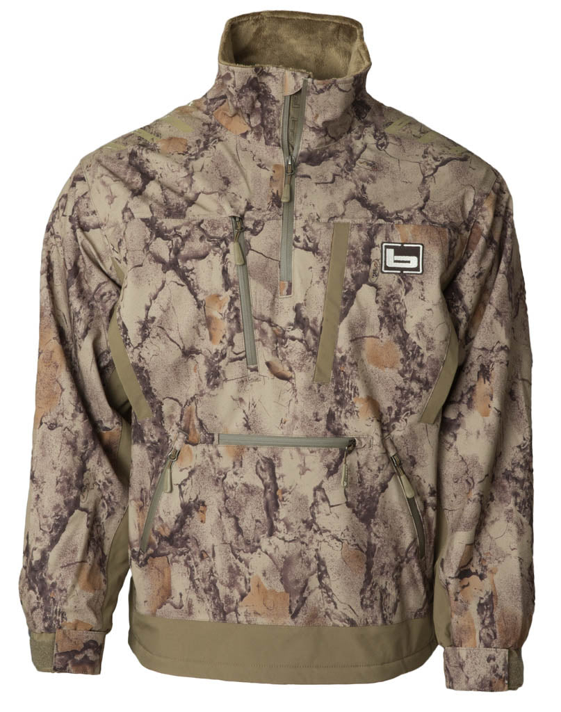 Banded camo pullover best sale