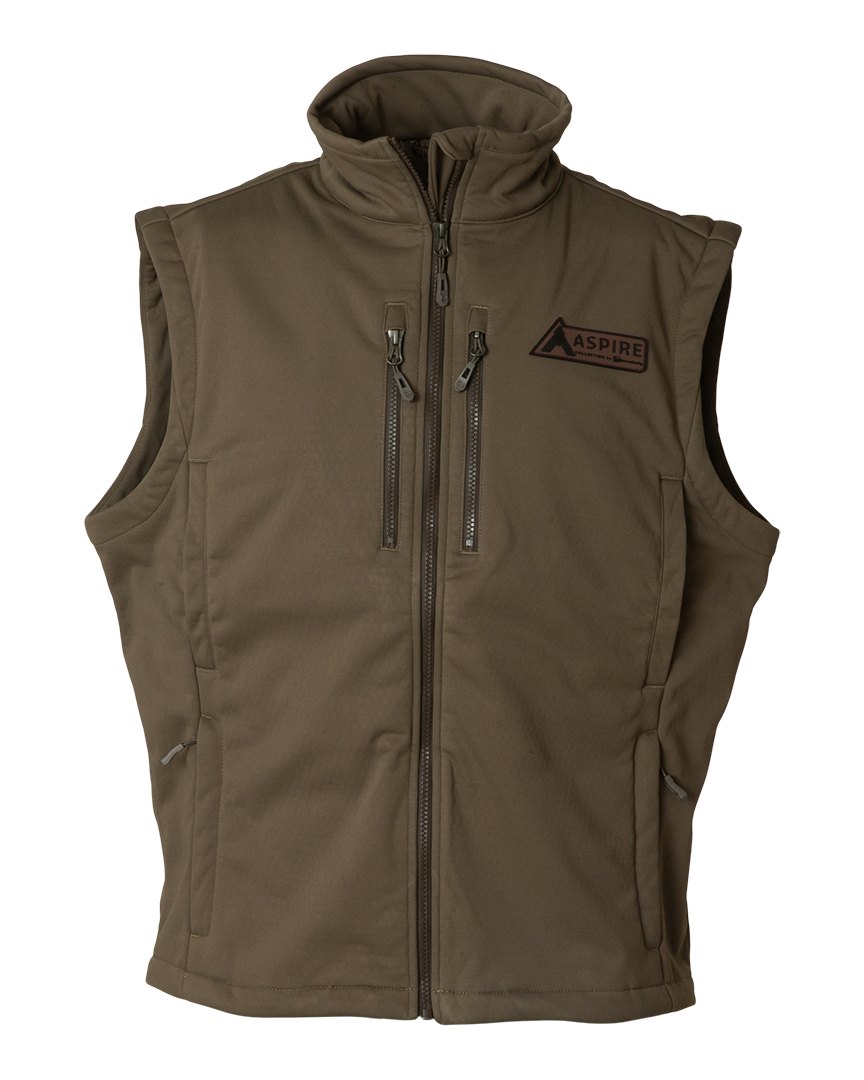 ASPIRE Softshell Mid-Layer Vest – Banded ASPIRE Softshell Mid-Layer Vest – Banded