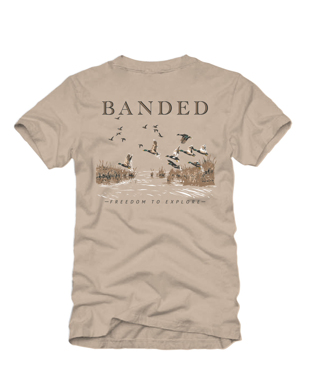 Banded Te Flying Mallards Short Sleeve T-Shirt – Banded