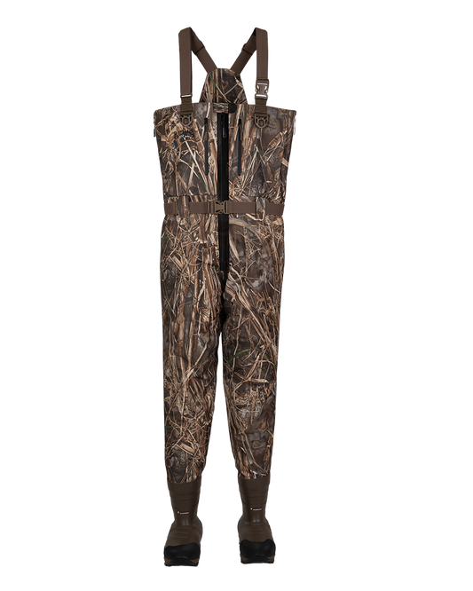 Black Label Elite Zipper Uninsulated Wader - Realtree MAX-7