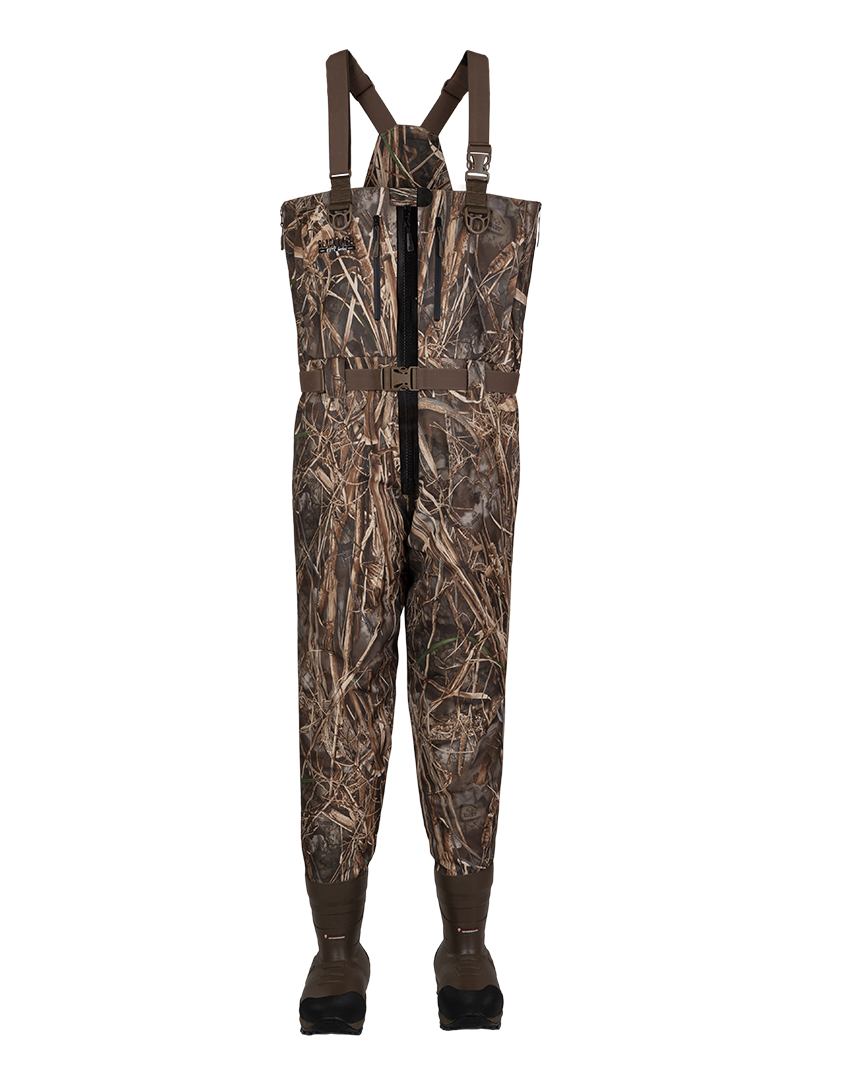Black Label Elite Zipper Uninsulated Wader - Realtree MAX-7 – Banded