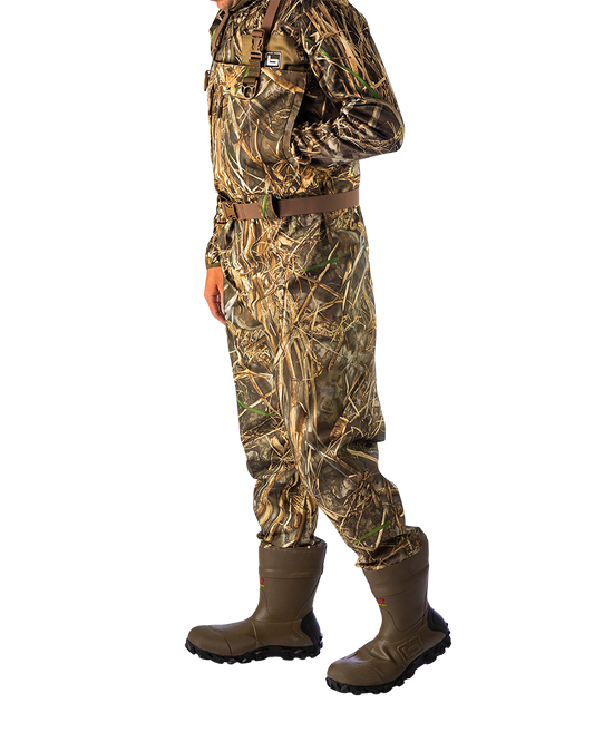 Dam Break-Point Neoprene Wader w/Cleated Sole | Waadpak | Maat 46/47 Dam Break-Point Neoprene Wader w/Cleated Sole | Waadpak | Maat 46/47
