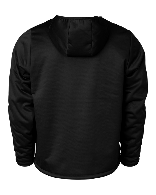 【BAON】Pomon Hood Wind Jumper Fanatech Softshell 1/2 Zip Hoodie – Banded
