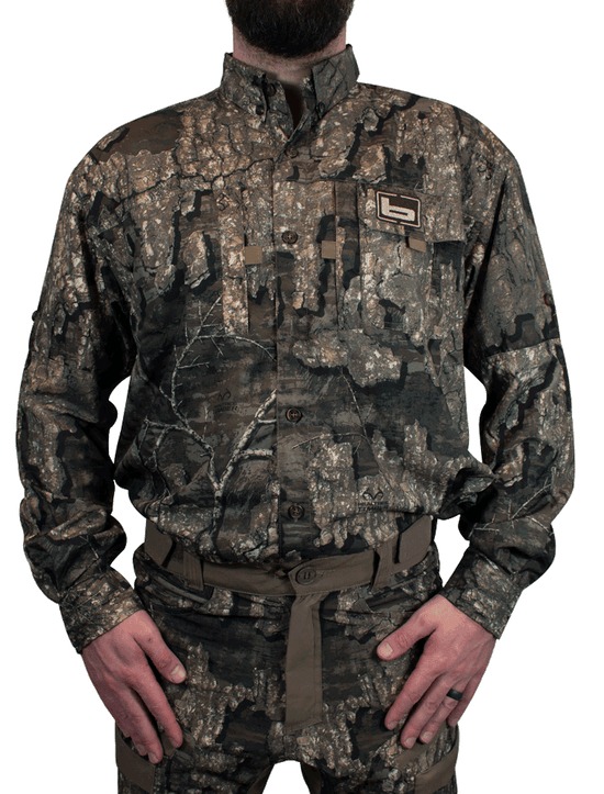 Lightweight Vented Hunting L/S Shirt Banded Hunting Gear