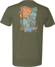 WaterFowlColors-SS-Tee-MilitaryGreen-Back