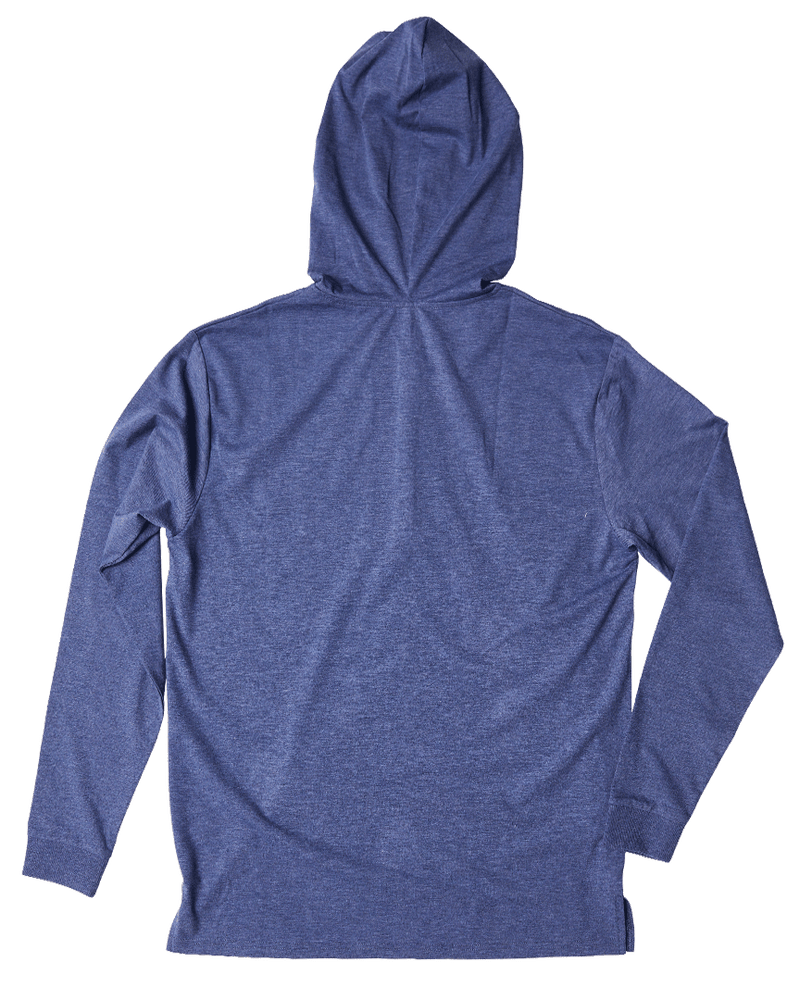 Banded Casual Five Oaks Hooded Henley Product Image Night SHadow