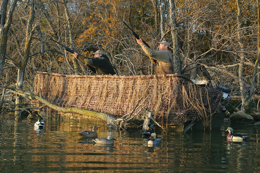 Easy-Up Duck Boat Blinds