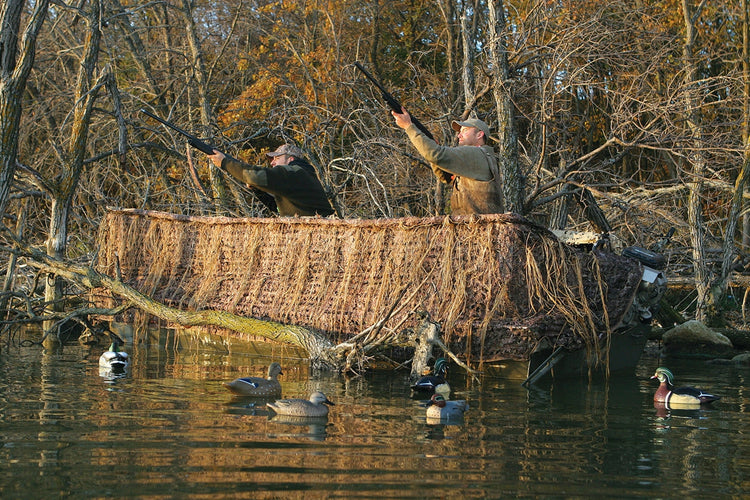 QuickSet Boat Blind Banded Hunting Gear