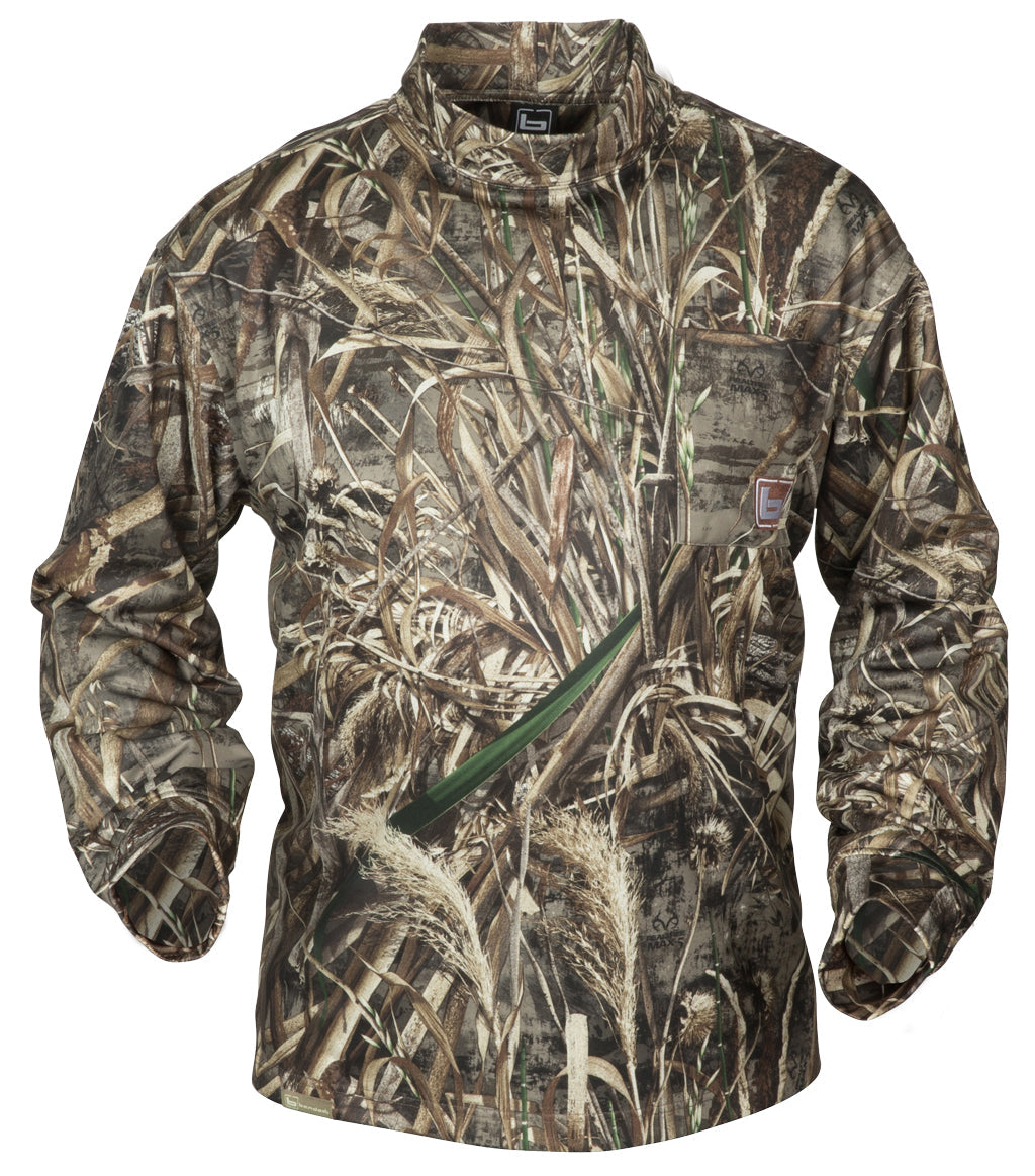 Camo clearance mock turtleneck