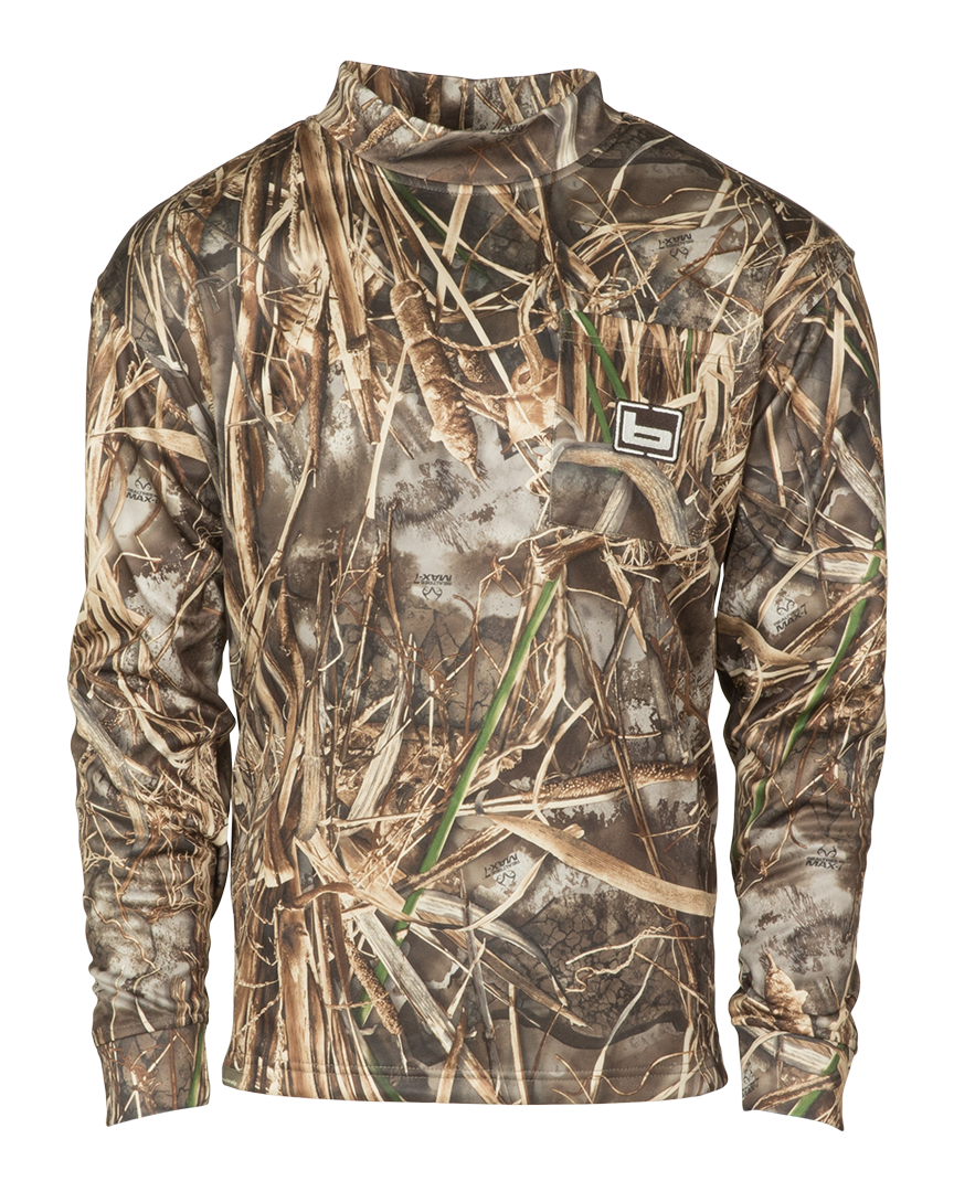 Tec Fleece Mock Neck Shirt Banded