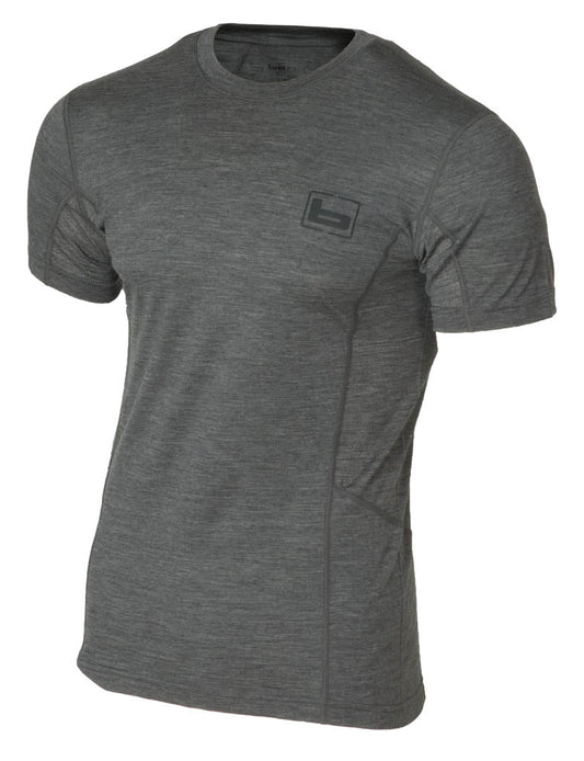 Banded Trained Merino Wool Athletic Gear S/S Tee
