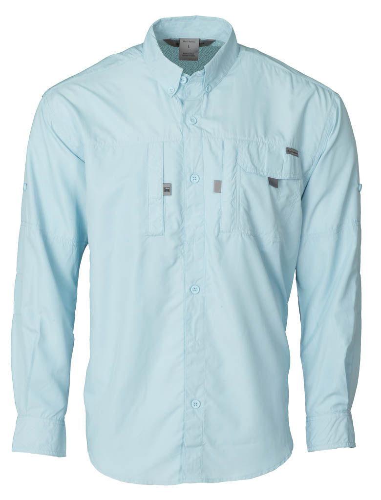 Lightweight Button Down L S Shirt