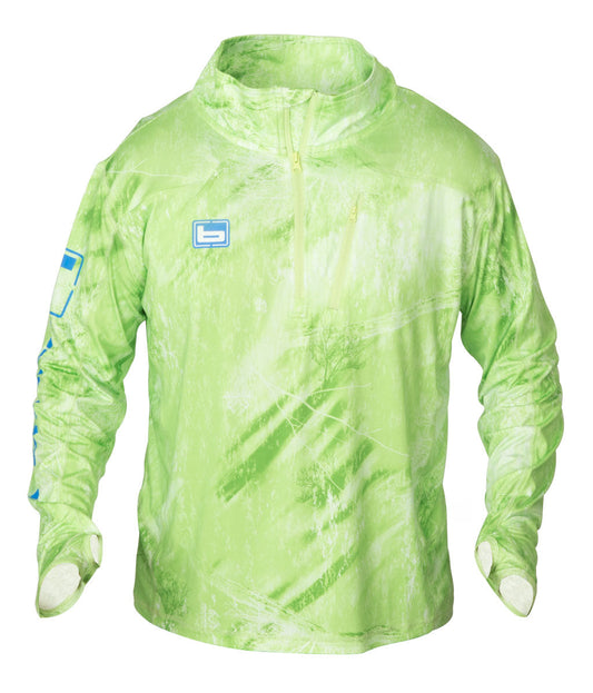 B1200016_Performance_Adventure_Quarater_Zip_RT_Chartreuese_Front_Studio