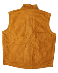 Banded Casual WDunaway Vest Waxed Canvas with waffle fleece lining