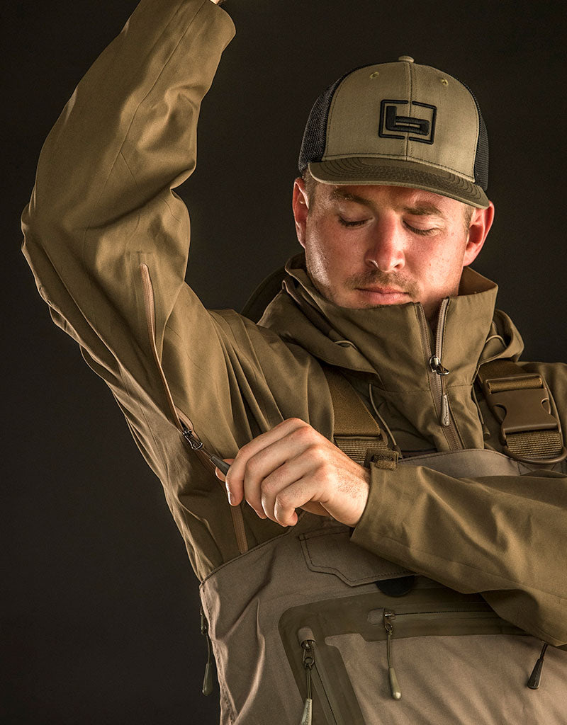 aspire collection by banded catalyst insulated breathable 3 in 1 waterproof wader jacket