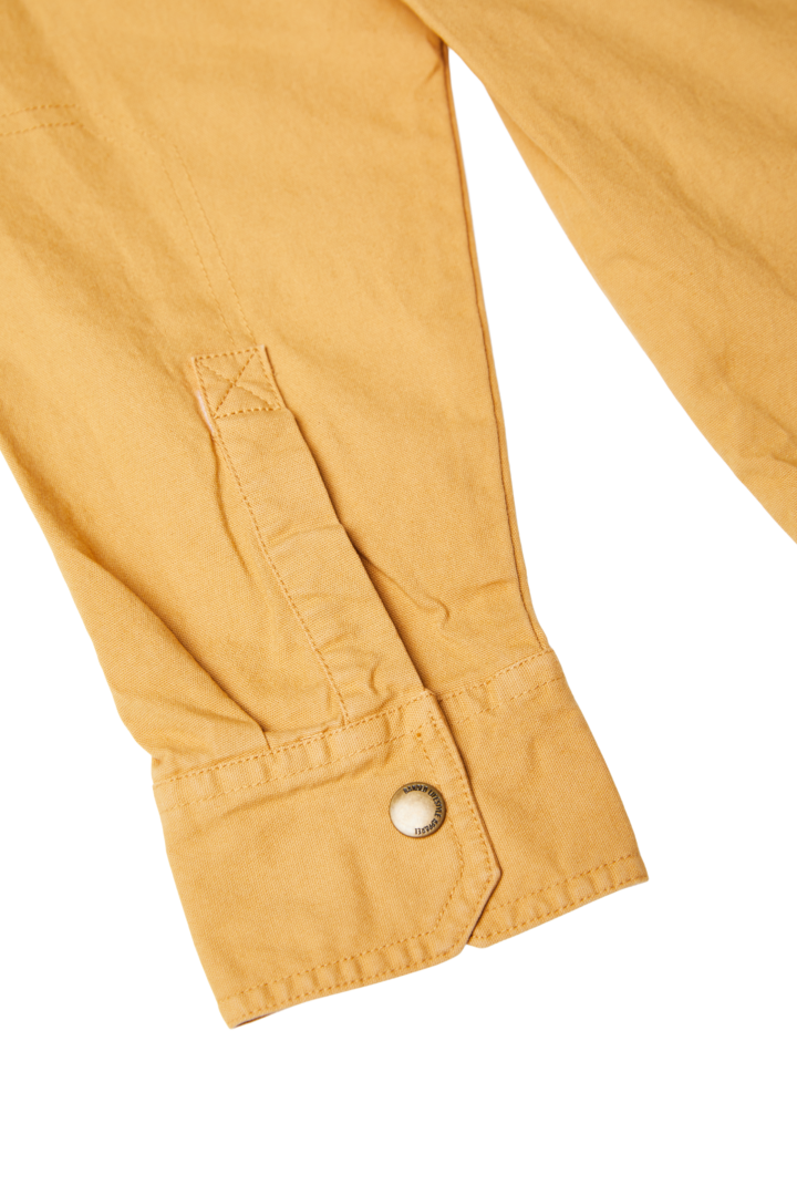 canvas camp shirt jacket Banded Casual and LIfestyle Wear