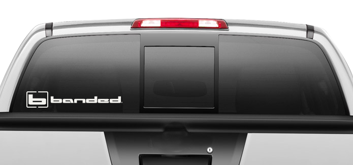 Banded Logo Decal - Horizontal