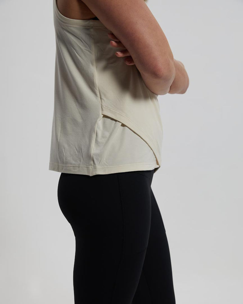 Banded Casual Women's Lush Tulip Tank