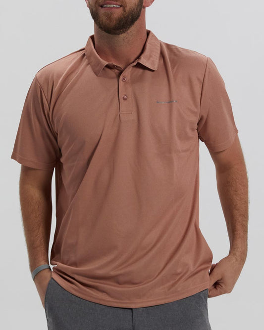 White RIver Active Polo Shirt by Banded