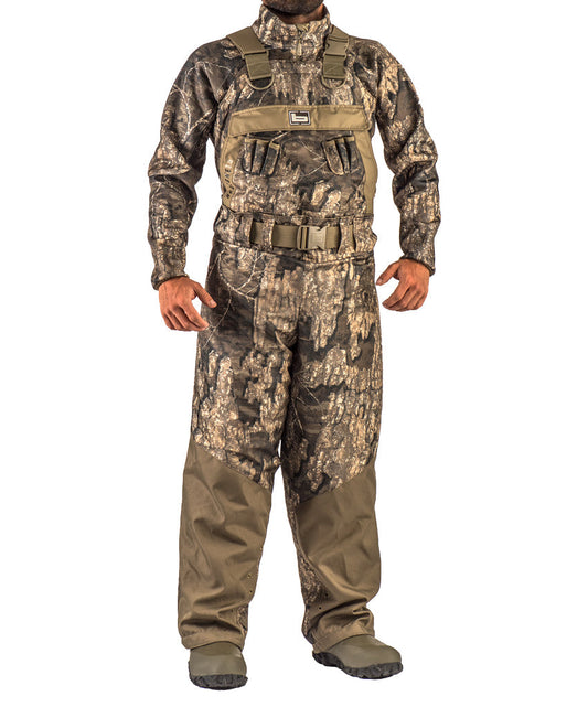 Mens ProSport Waders in Black with Red Trim